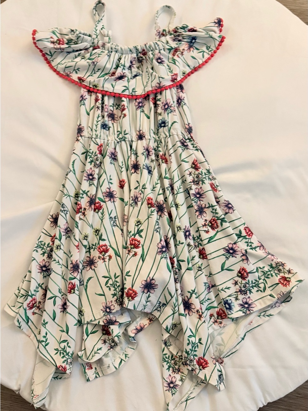 BCBGirls Floral Off-the-shoulder Dress